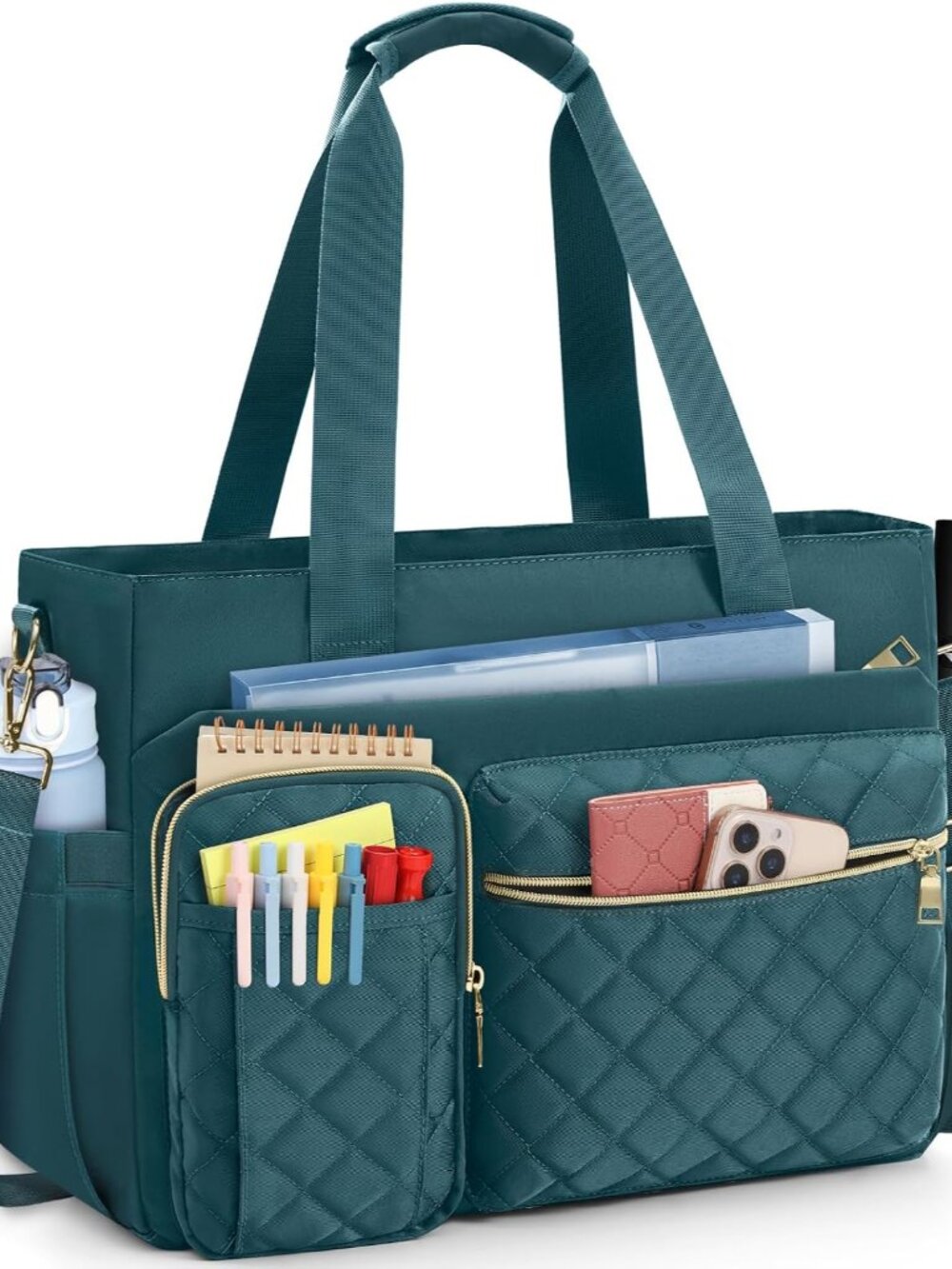 Teacher Tote Bag 15.6 inch Laptop Bag Work Bags for Women Nurse Tote Professiona